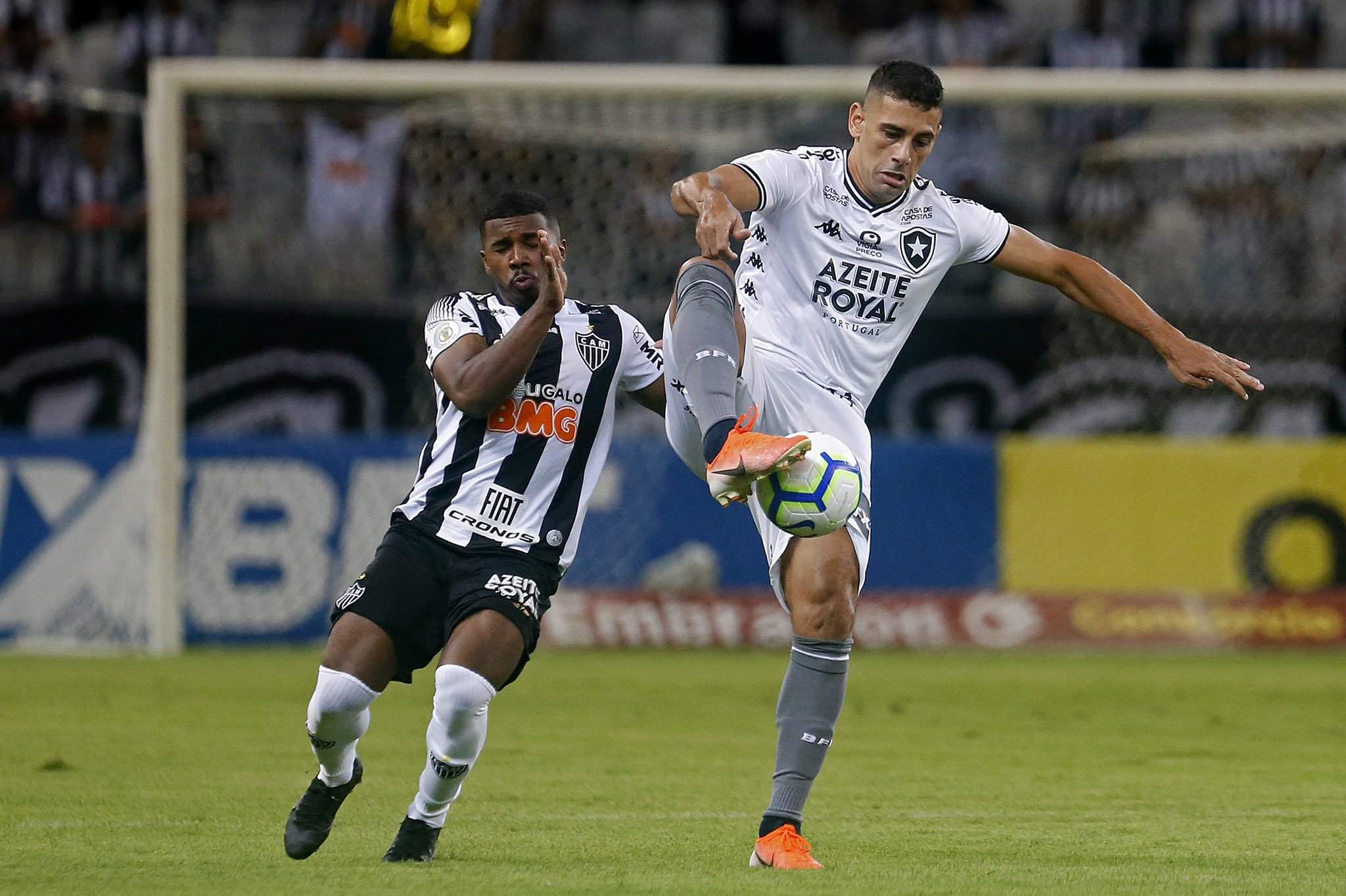 Atlético MG derrota o Botafogo e garante vaga na Copa Sul Americana