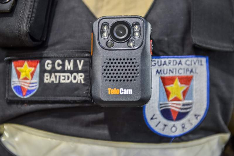 Bodycam Guarda de Vitória começa a testar câmeras corporais