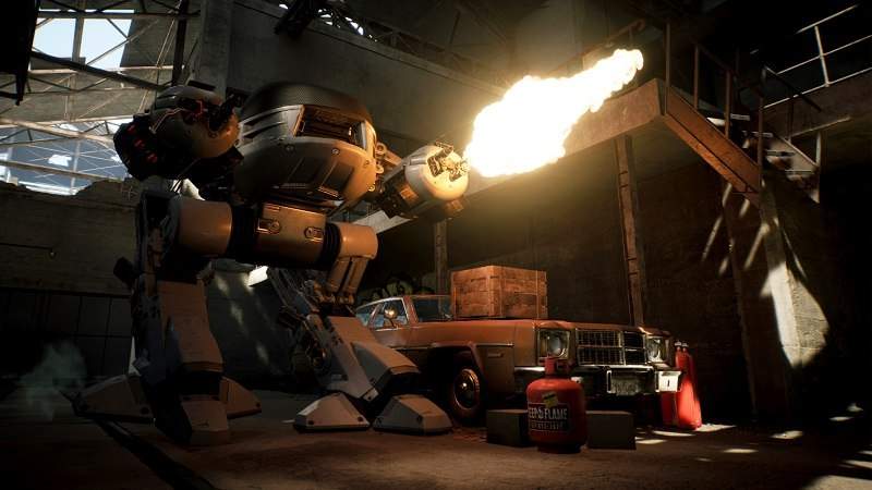 Novo Trailer de RoboCop: Rogue City Mostra Batalha Contra ED-209 e