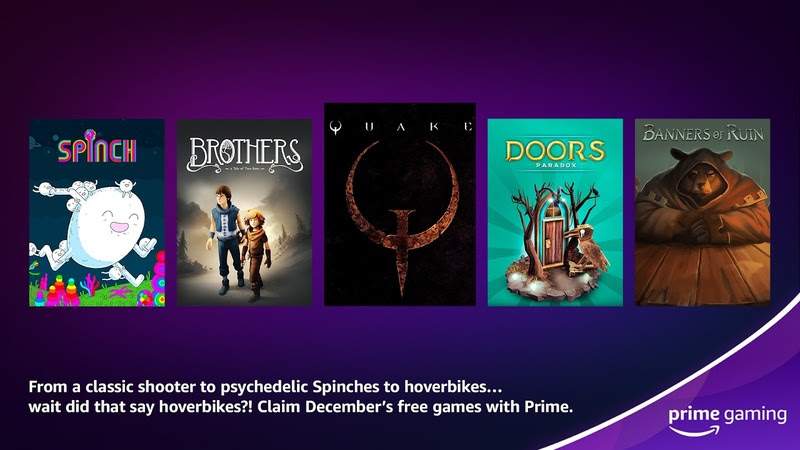 Prime Gaming revela os jogos gratuitos e conteúdos de dezembro de 2022