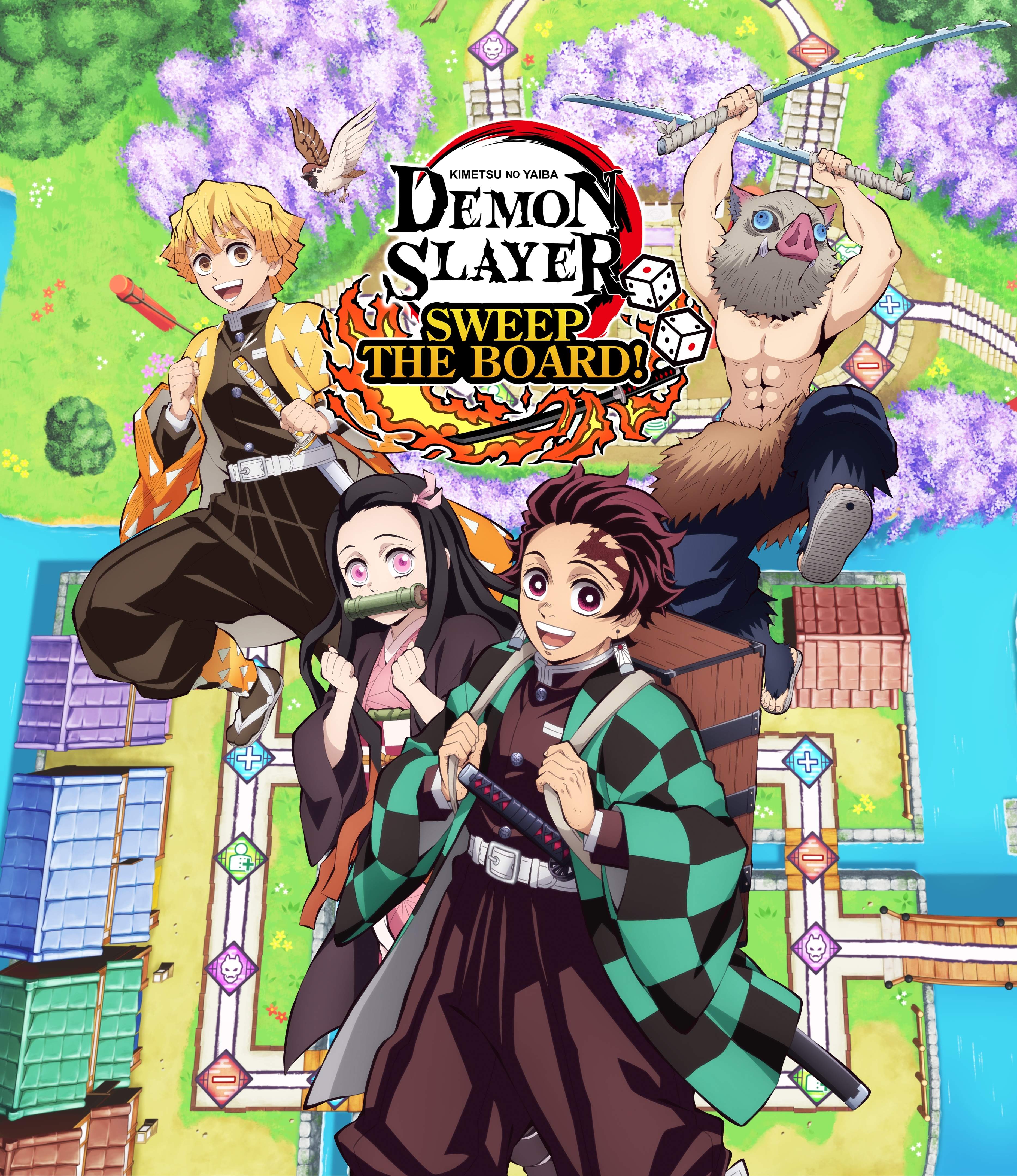 Demon Slayer -Kimetsu no Yaiba- Sweep the Board! chega ao Nintendo