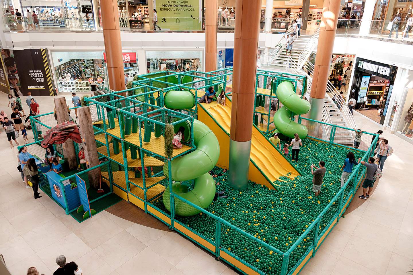 Jogos de Plataforma, Shopping