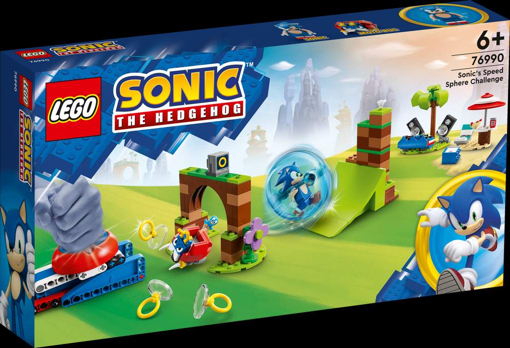 O Desafio da Esfera de Velocidade de Sonic 76990, LEGO® Sonic the  Hedgehog™