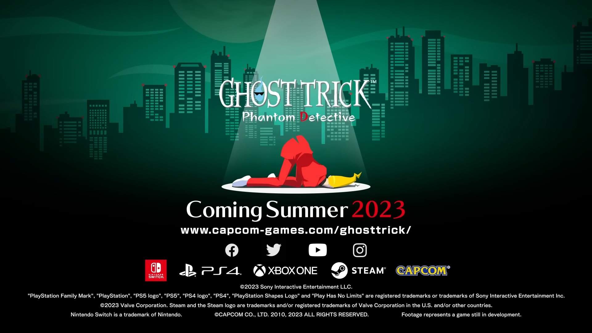 Ghost Trick: Phantom Detective, Aplicações de download da Nintendo Switch, Jogos