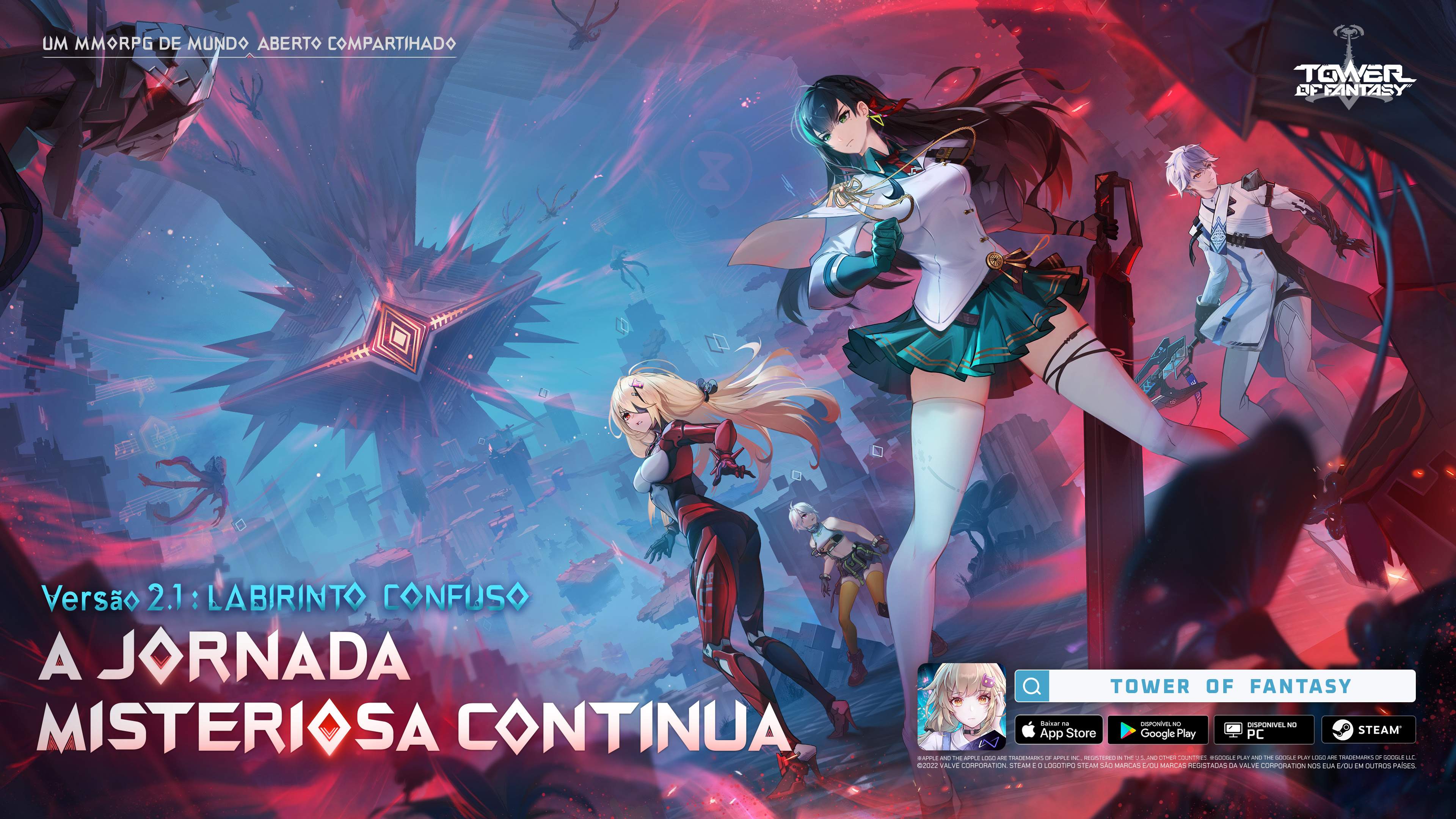 Confira aqui dois novos vídeos de gameplay de Tower of Fantasy