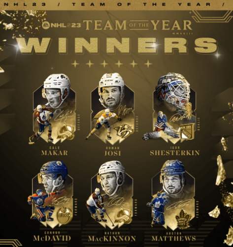NHL 23 MVP selection revealed by EA Sports