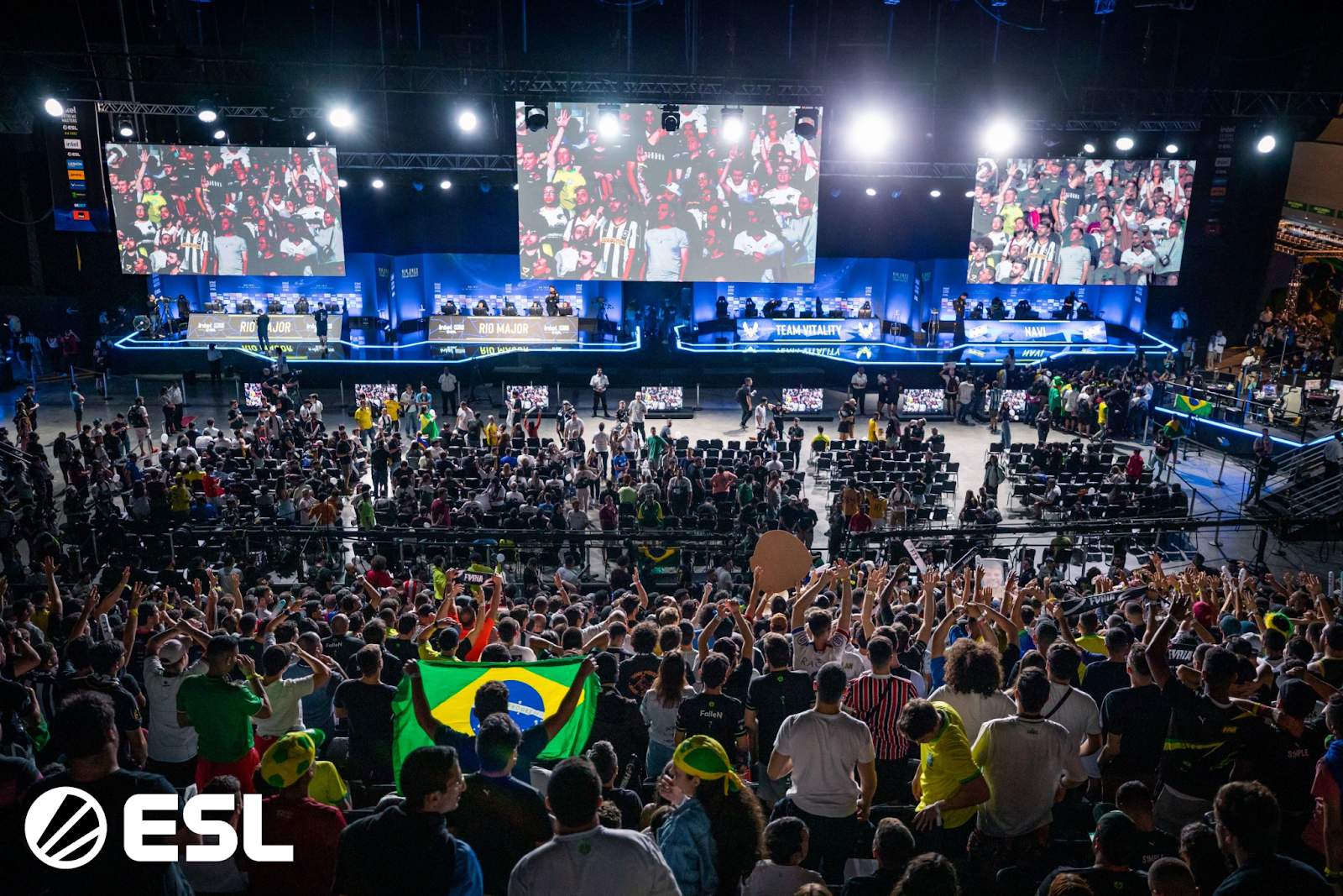 O hype é o Rio — Fãs do mundo todo no IEM Rio Major de CSGO