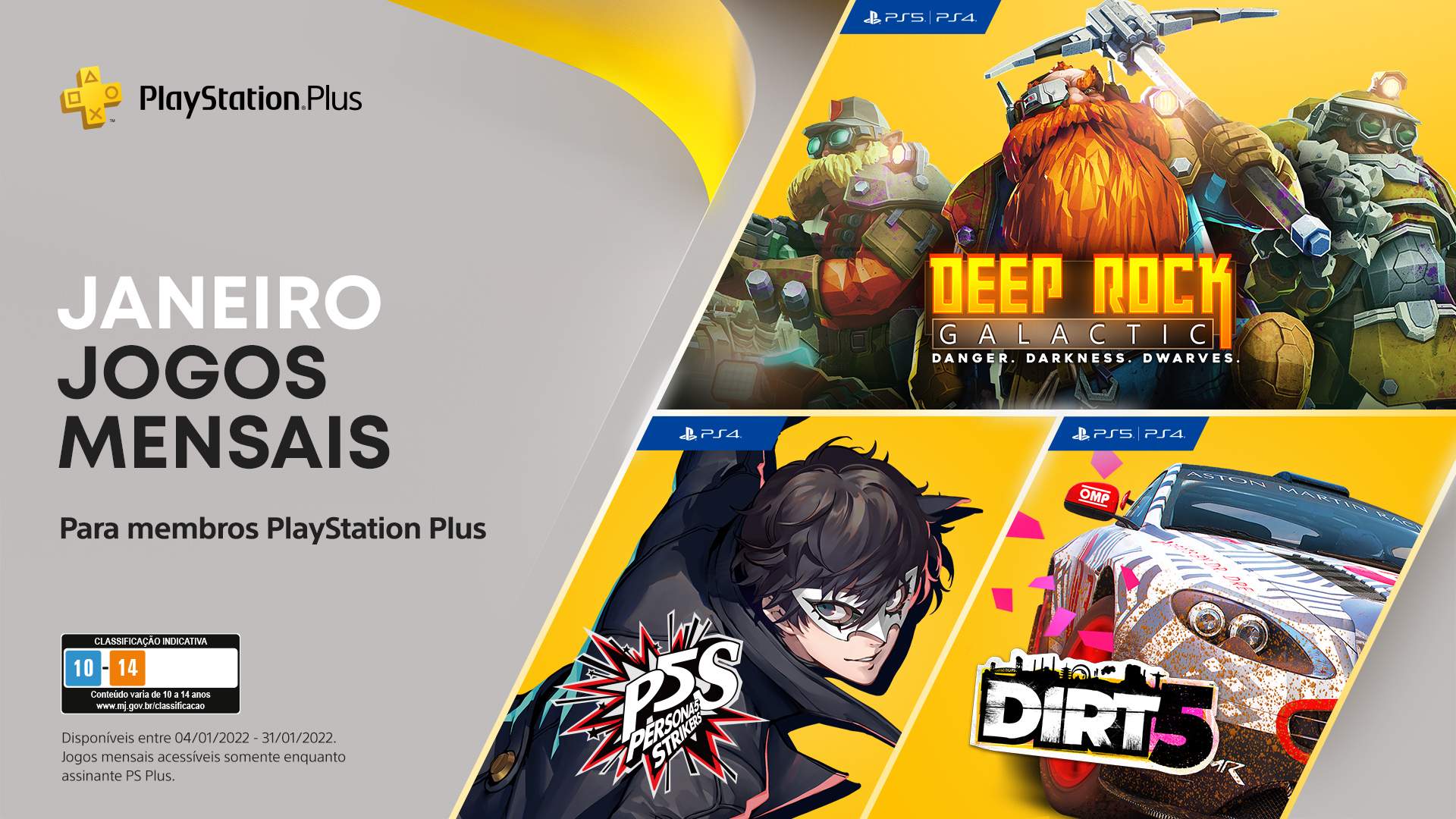 PS Plus: Os jogos gratuitos de setembro de 2022 oferecidos para