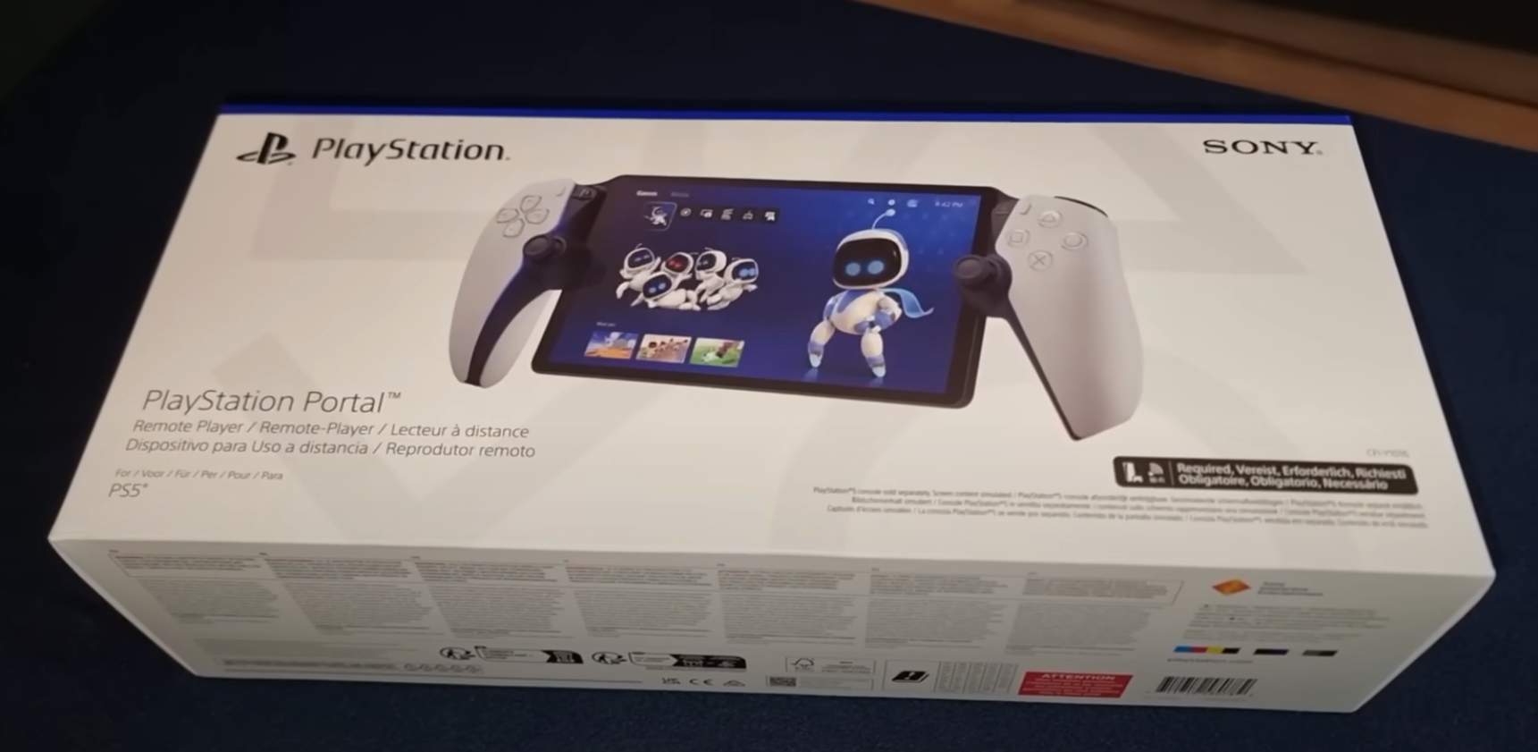 PlayStation Portal - Reprodutor Remoto PS5, Ecrã 8'' Full HD, DualSense