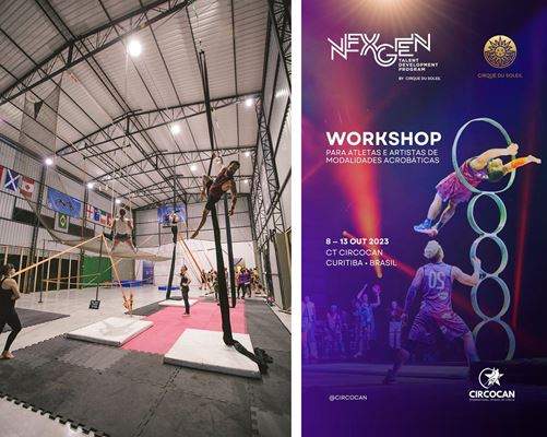 Cirque du Soleil and Circocan held a Talent Development Workshop