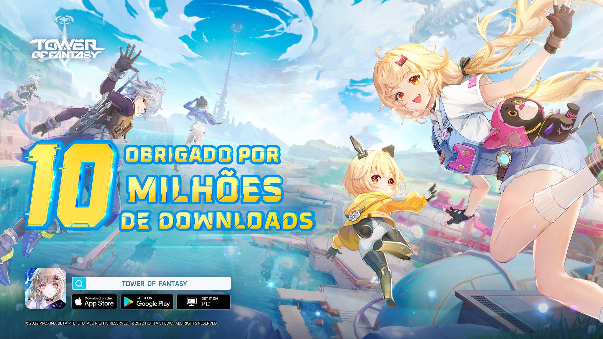 REQUISITOS de TOWER OF FANTASY para PC / ANDROID / IOS + GAMEPLAY das ARMAS  de TOWER OF FANTASY 