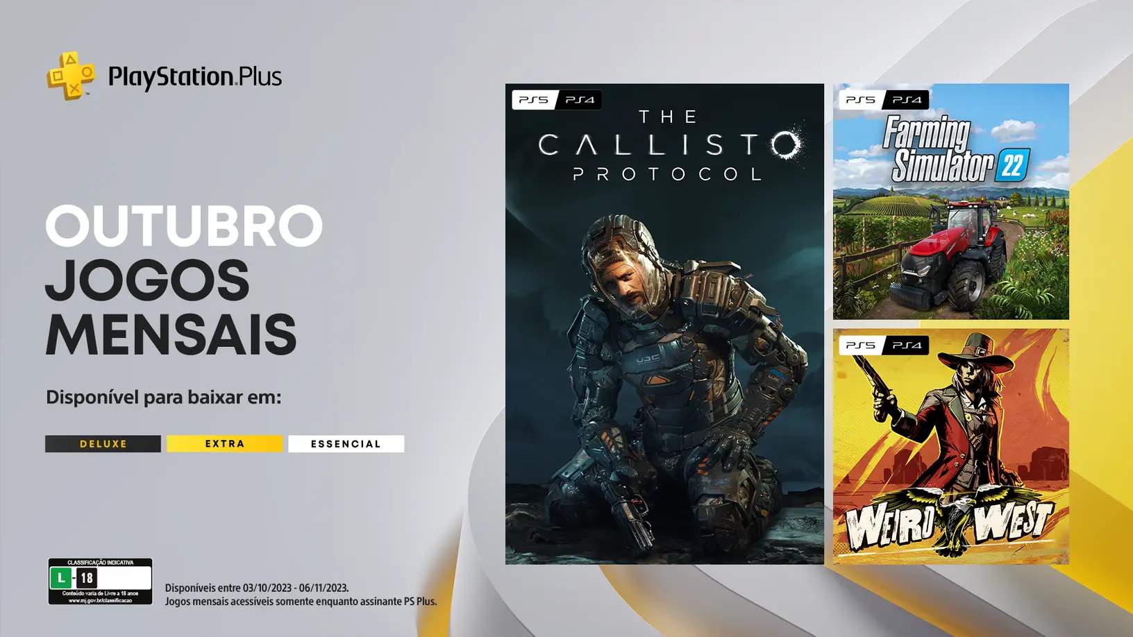 Jogos mensais de setembro para membros PlayStation Plus: Saints