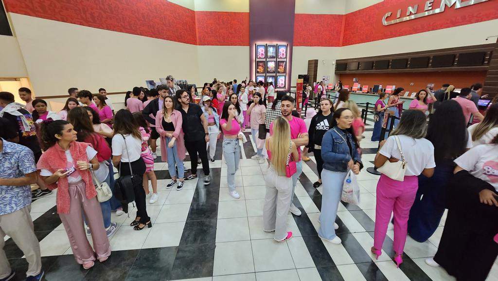 Filme da Barbie tem pré-estreia no Cinemark