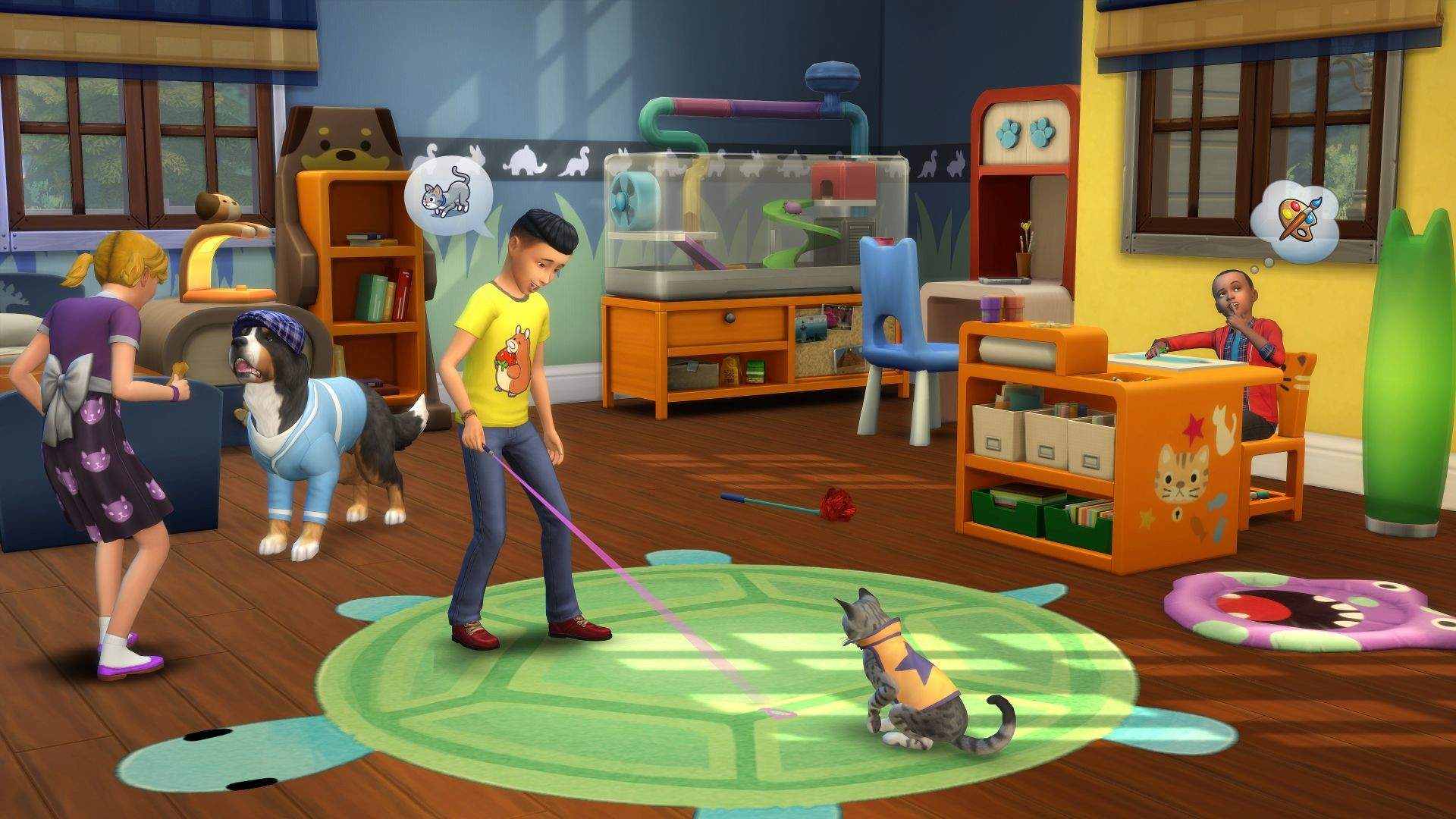 Jogo PS4 The Sims 4 Cães e Gatos