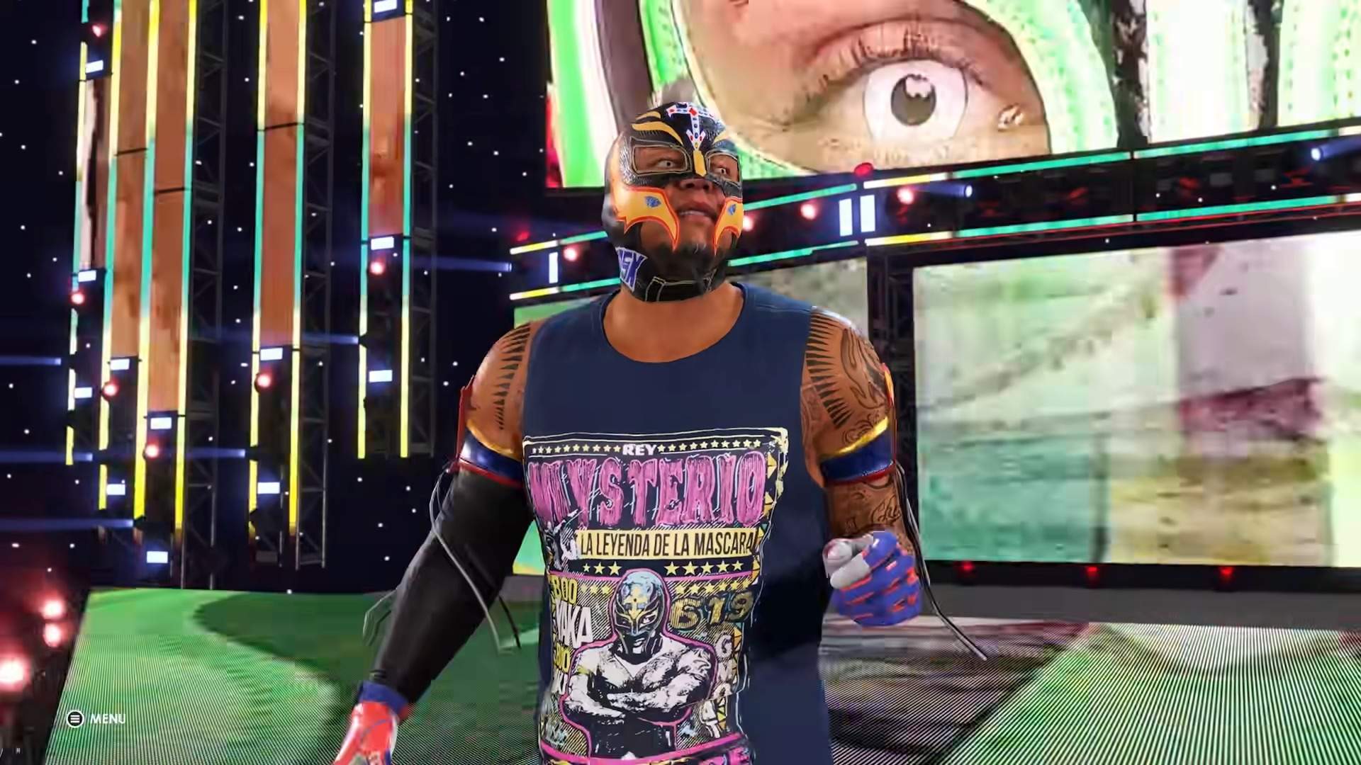 Jogo do playstation 4 wwe luta livre