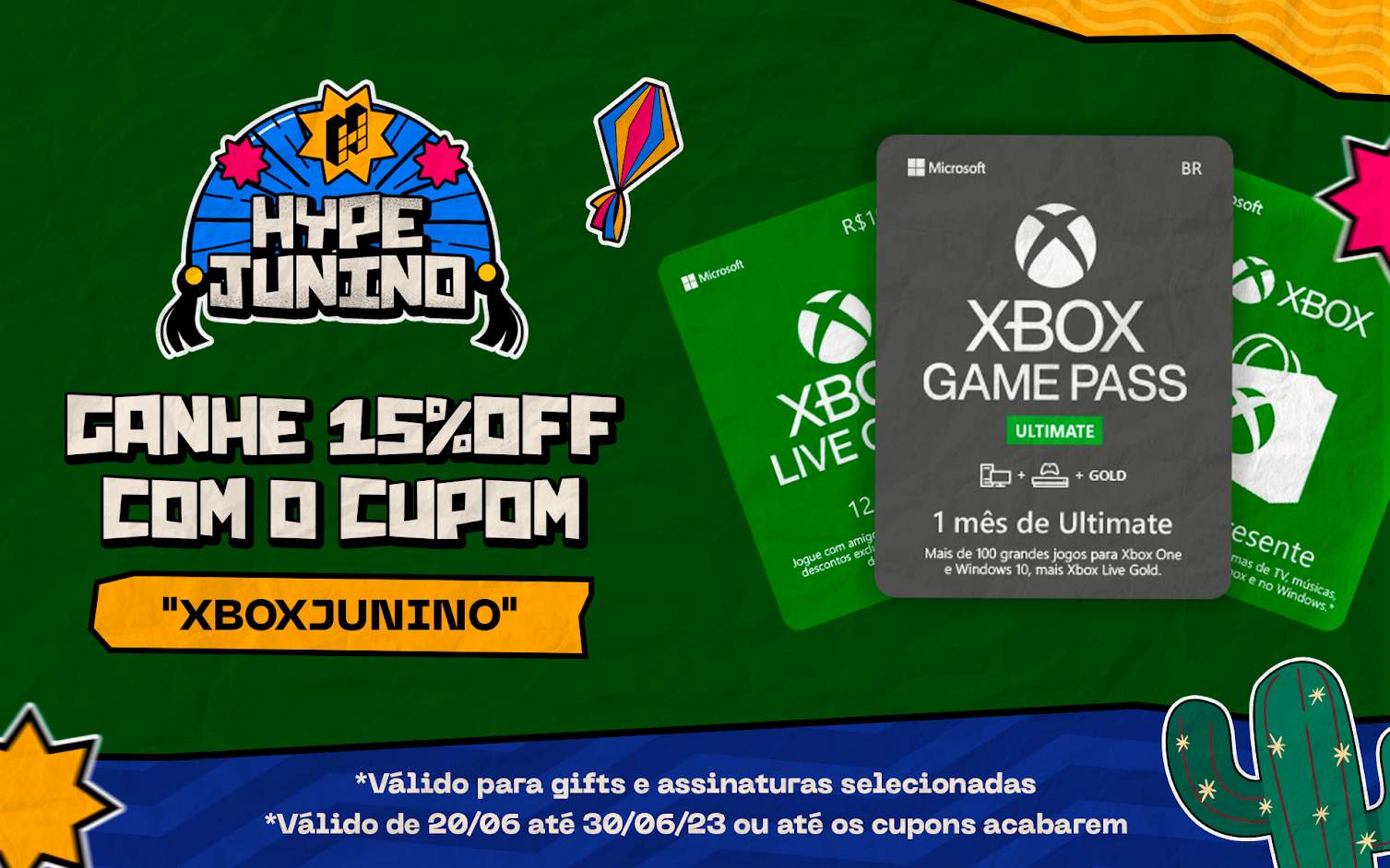 Cartao Xbox One 10 Reais