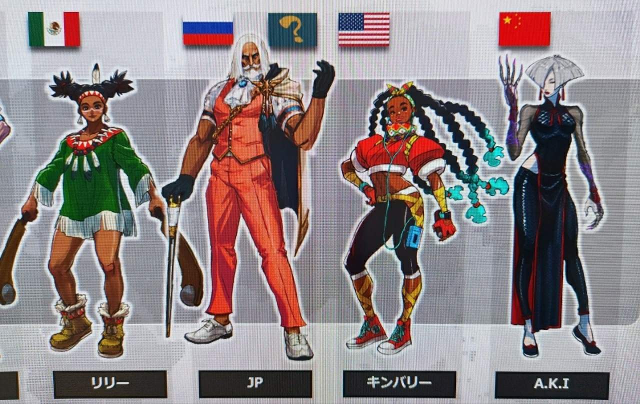 Todos os personagens de Street Fighter 6