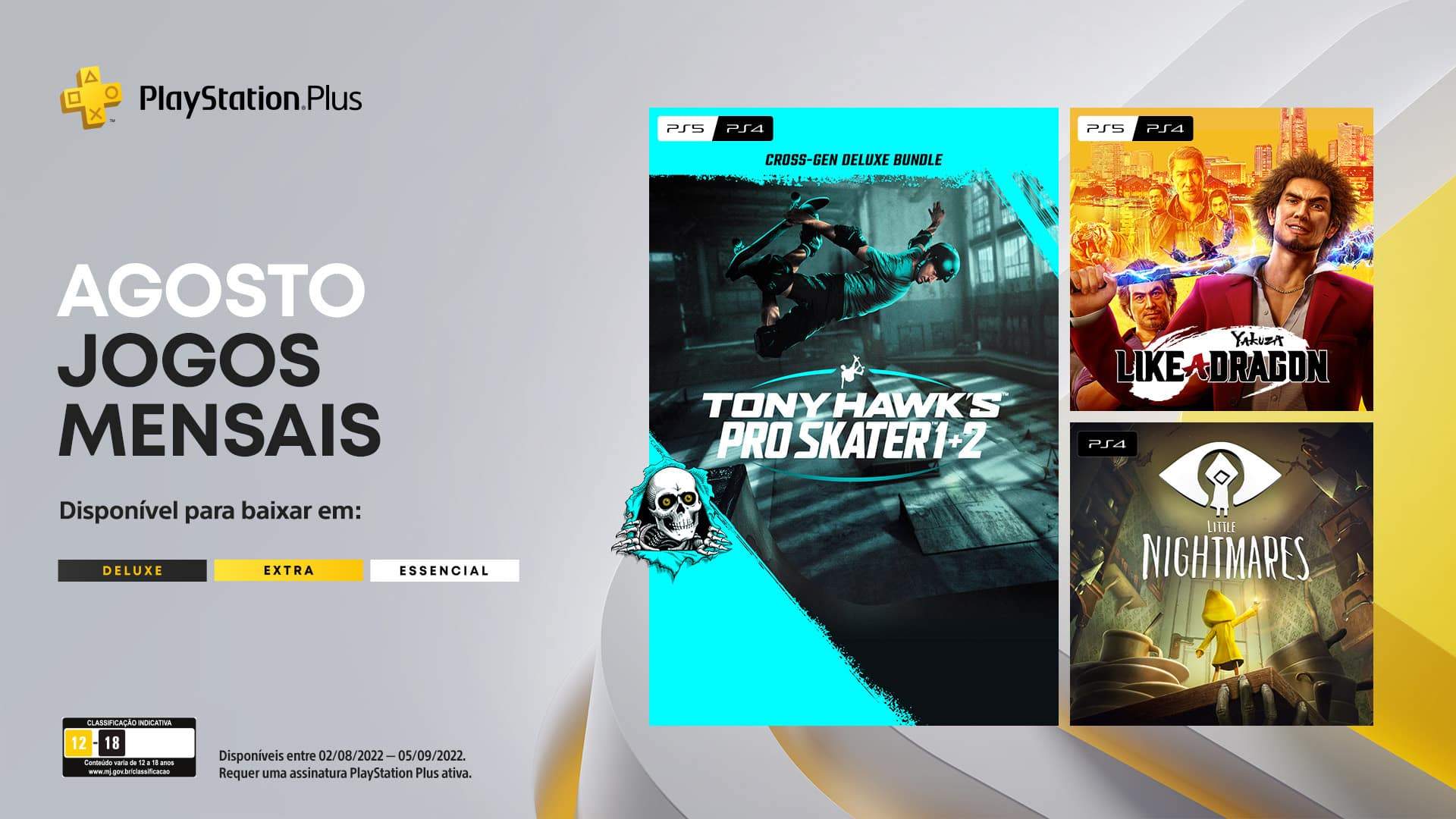 PlayStation Plus: Estes são os jogos de fevereiro para PS5 e PS4