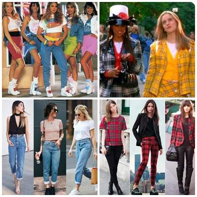 moda dos anos 80