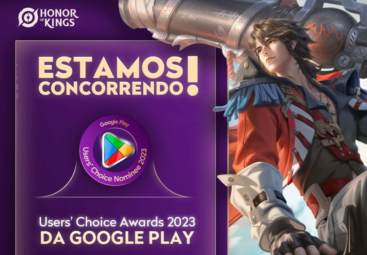 Honor of Kings é eleito jogo do ano na Google Play
