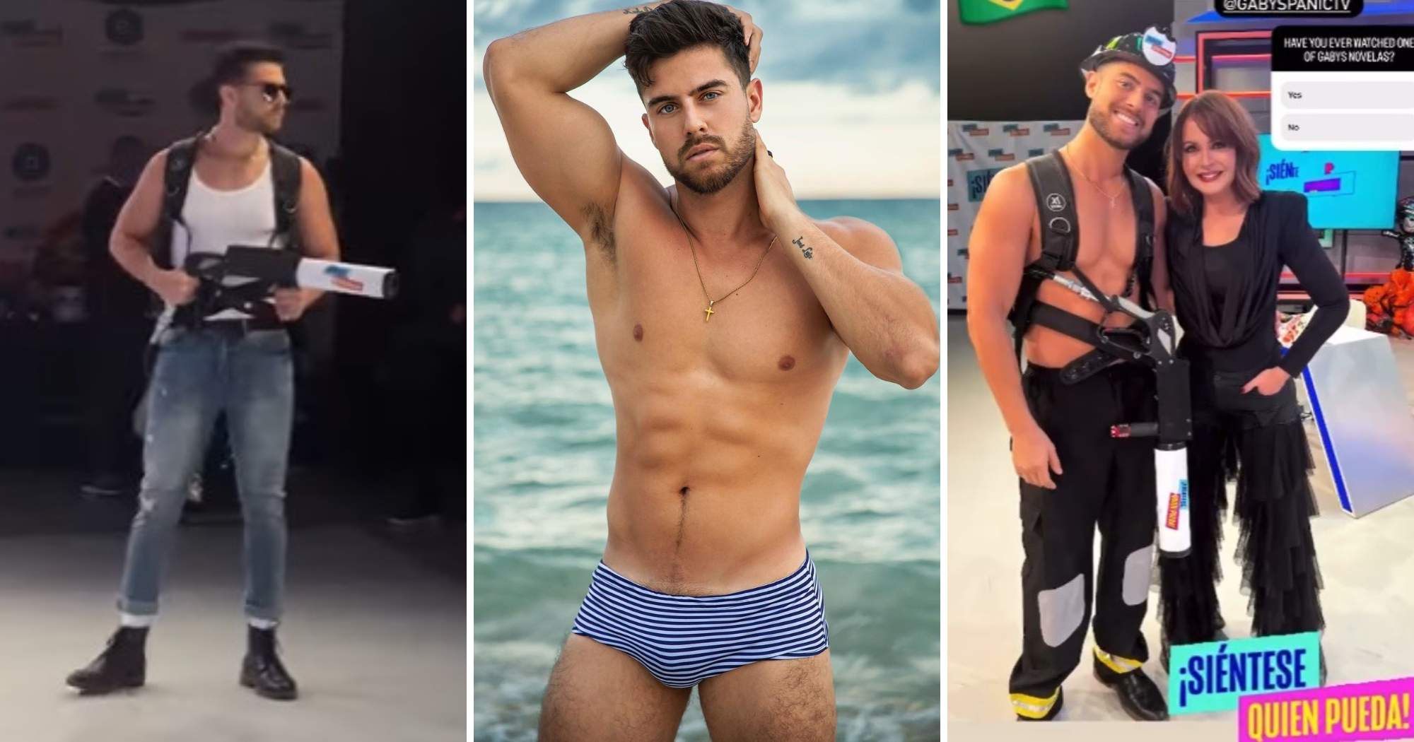 Modelo brasileña es ardiente bombera en Miami y sorprende a Usurpadora: Gostoso