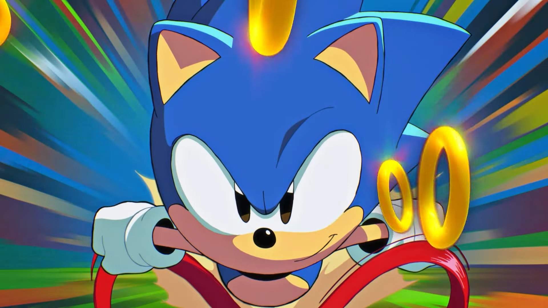 Corrida virtual do Sonic