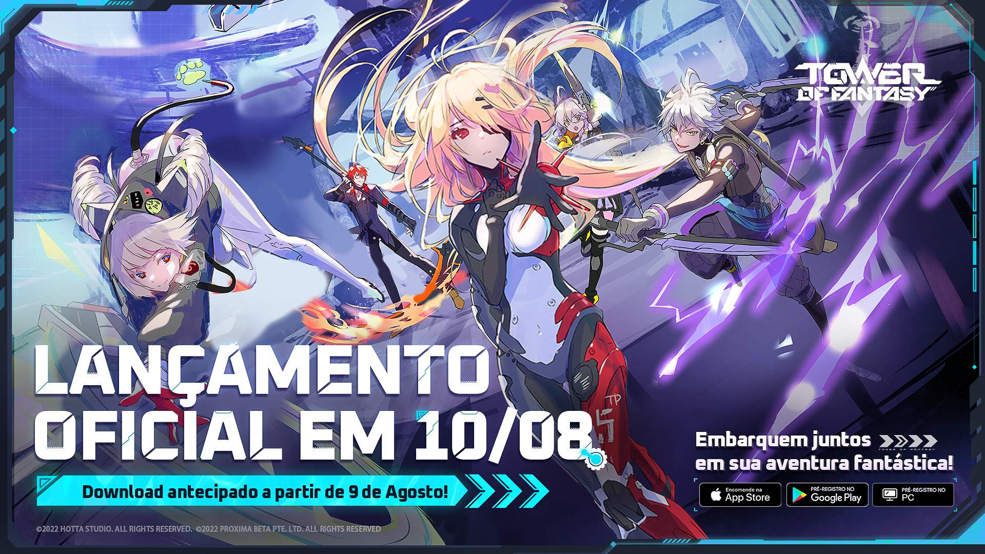 REQUISITOS de TOWER OF FANTASY para PC / ANDROID / IOS + GAMEPLAY das ARMAS  de TOWER OF FANTASY 