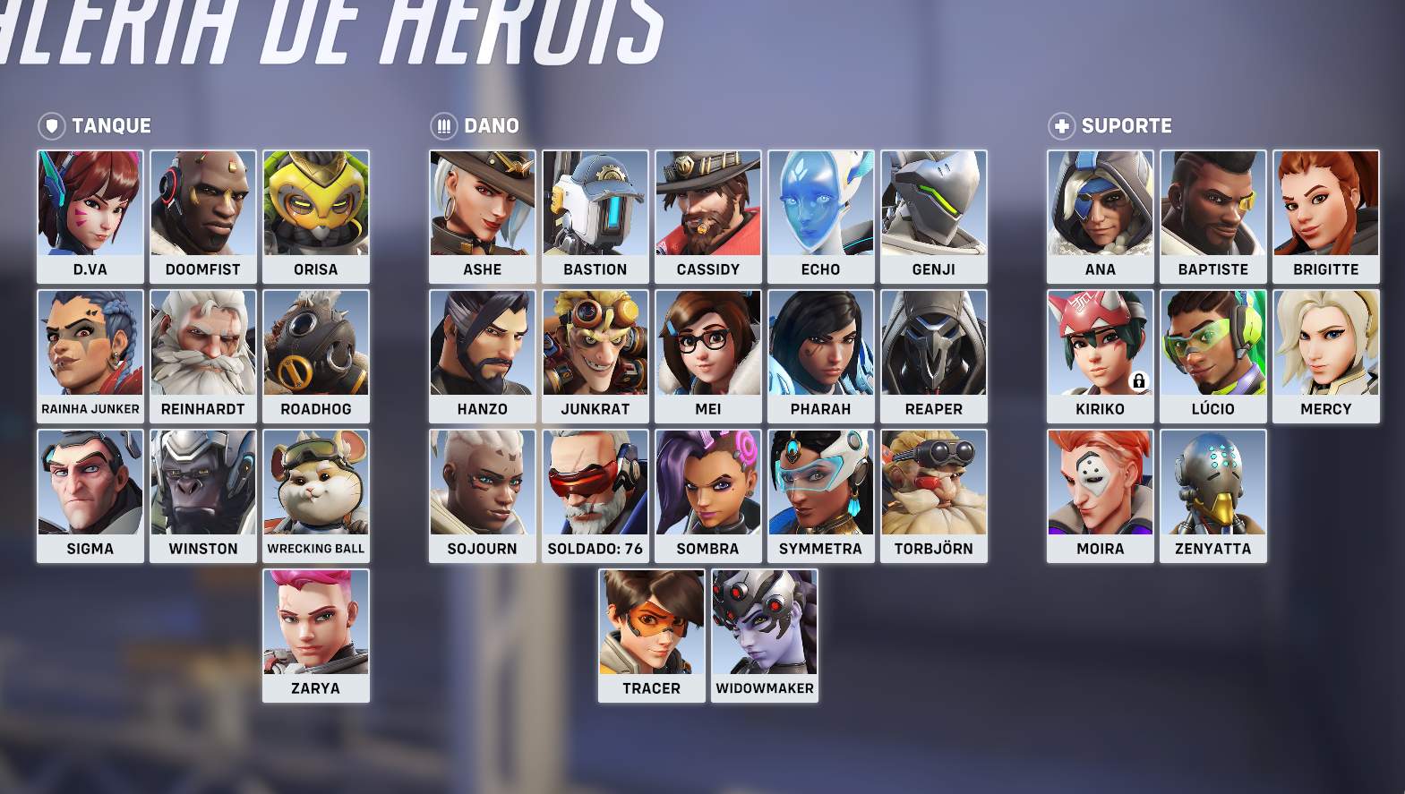 OVERWATCH 2 COMO DESBLOQUEAR TODOS OS PERSONAGENS DO JOGO 