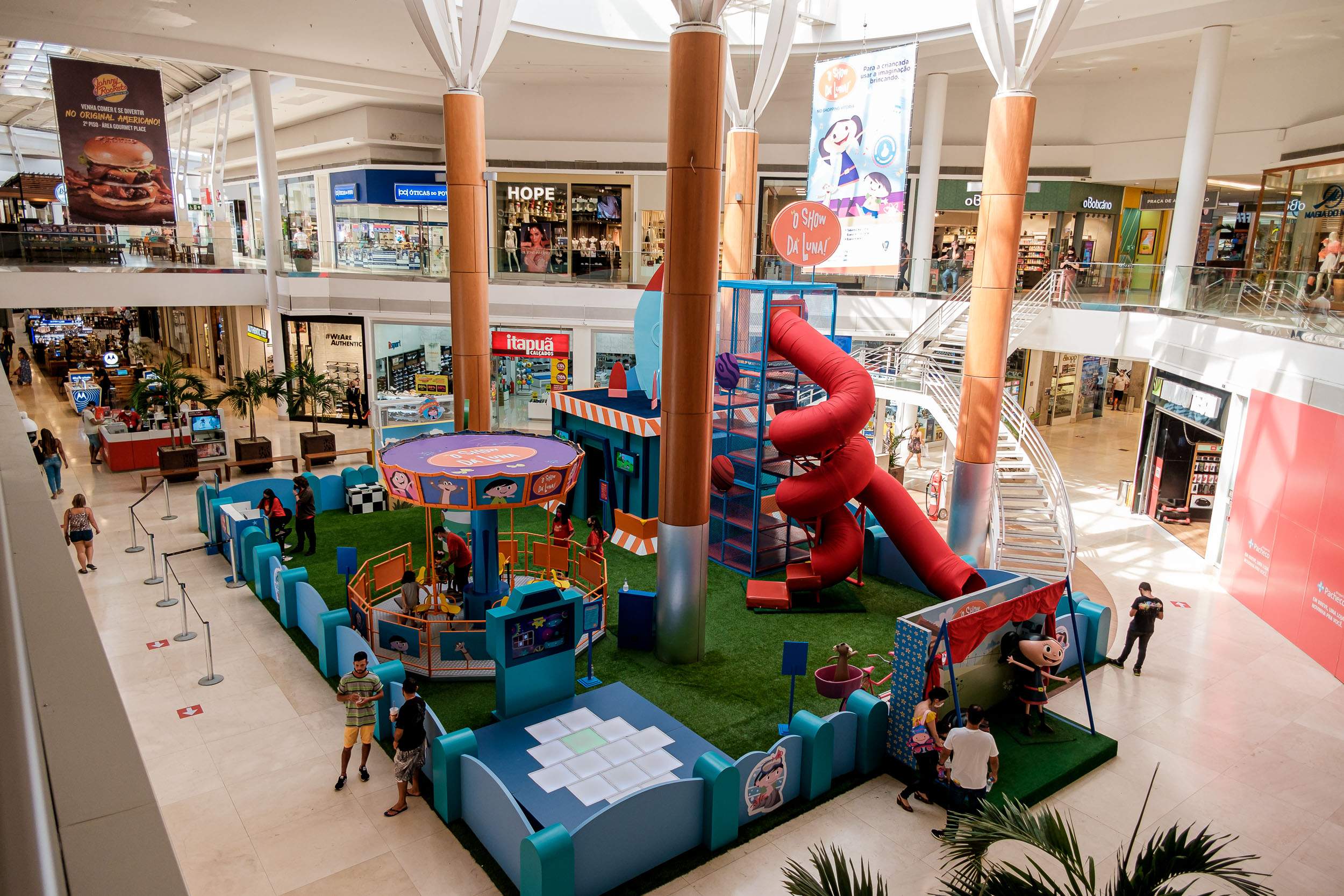 Diversão para toda a família no Shopping Vitória