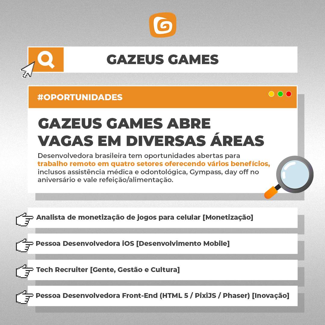 Gazeus Games - Desenvolvedora de jogos sociais e casuais