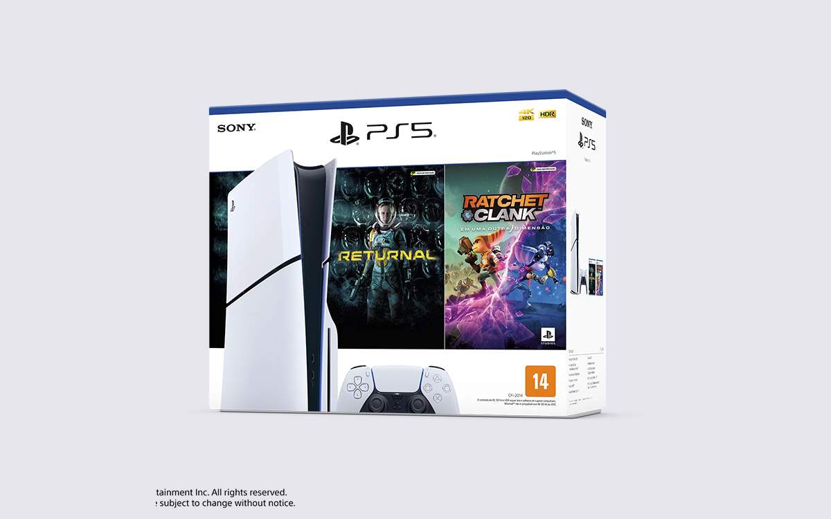 Novo pack do PlayStation 5 com dois jogos chega ao Brasil - Folha Vitória