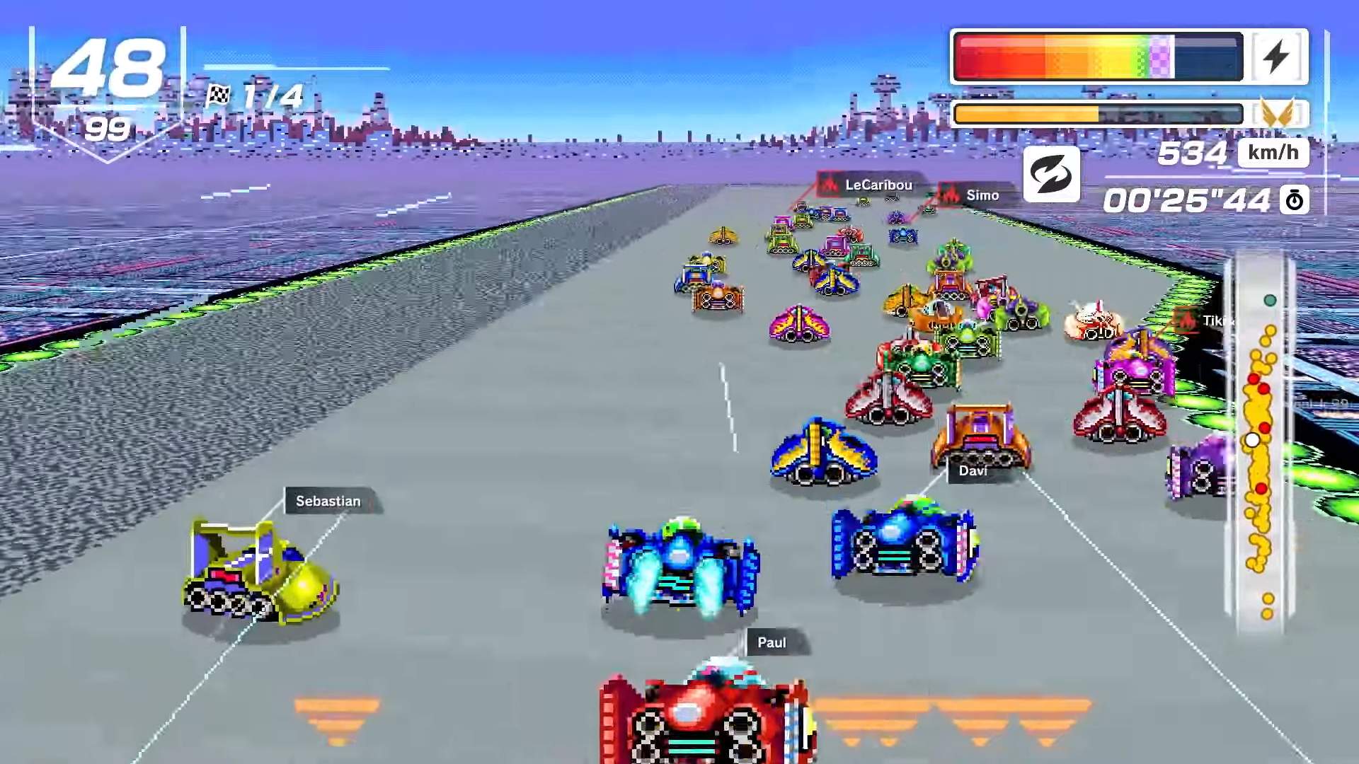 Jogo F Zero - Super Nintendo