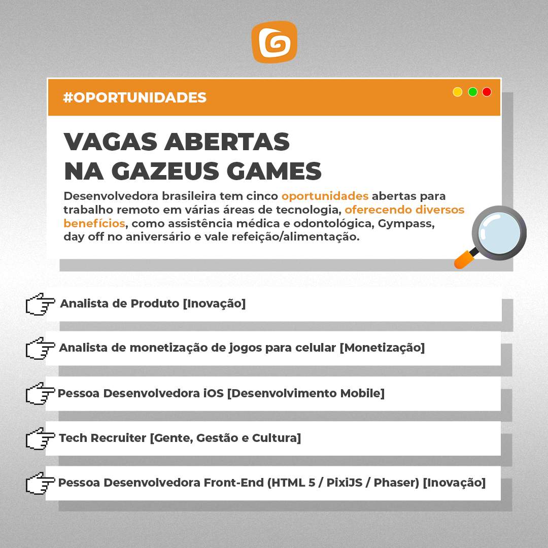 Gazeus Games - Desenvolvedora de jogos sociais e casuais