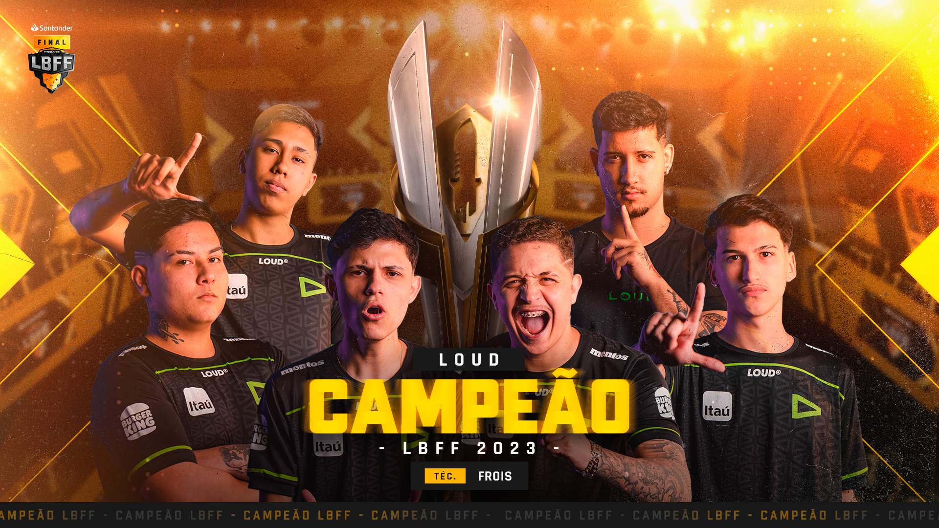 LOUD e Magic Squad disputam final do Mundial de Free Fire