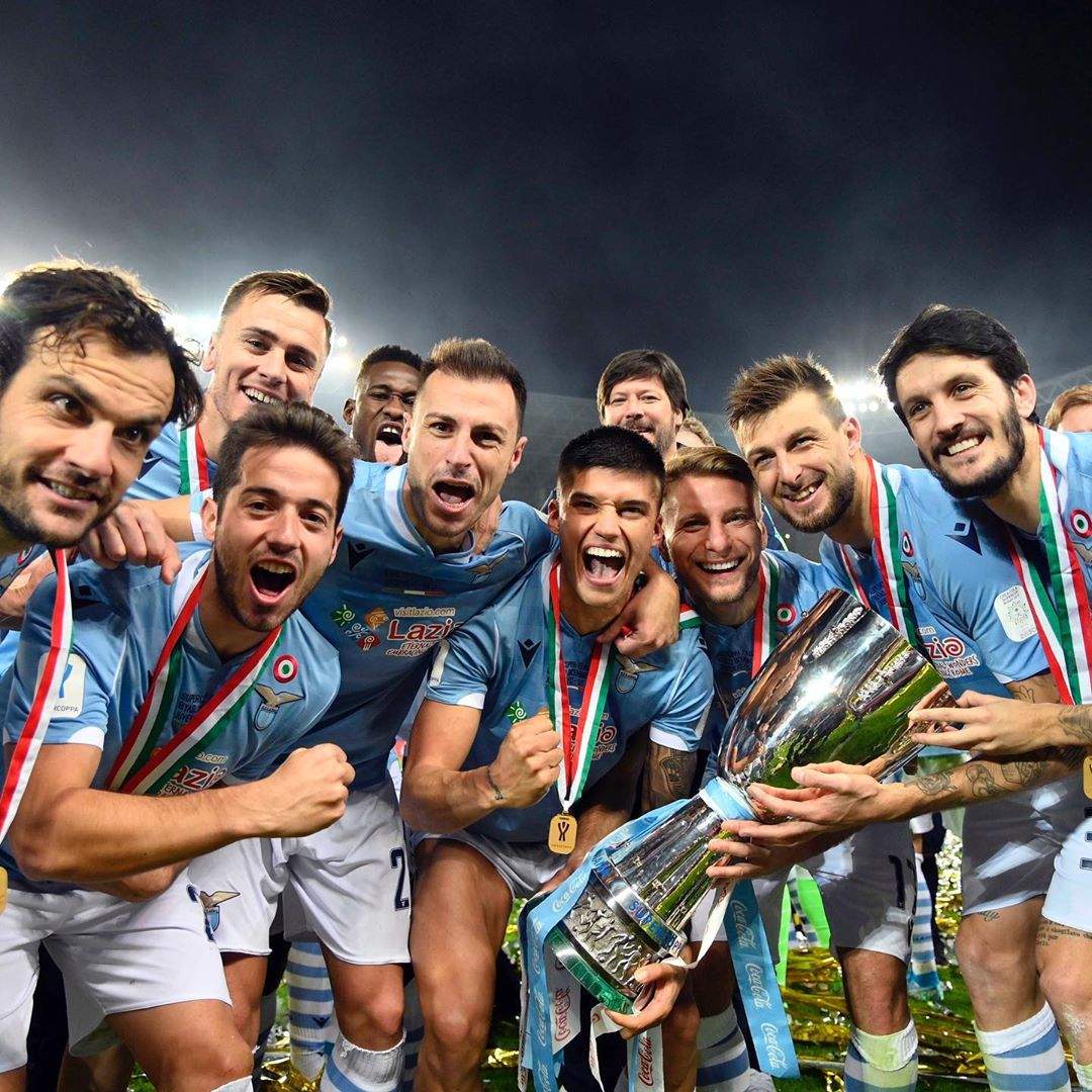 Lazio bate a Juventus e conquista a Supercopa da Itália pela quinta vez