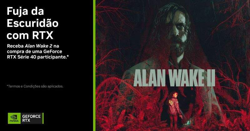 Placas de vídeo da NVIDIA estão sofrendo com Alan Wake 2 sem DLSS - Pichau  Arena