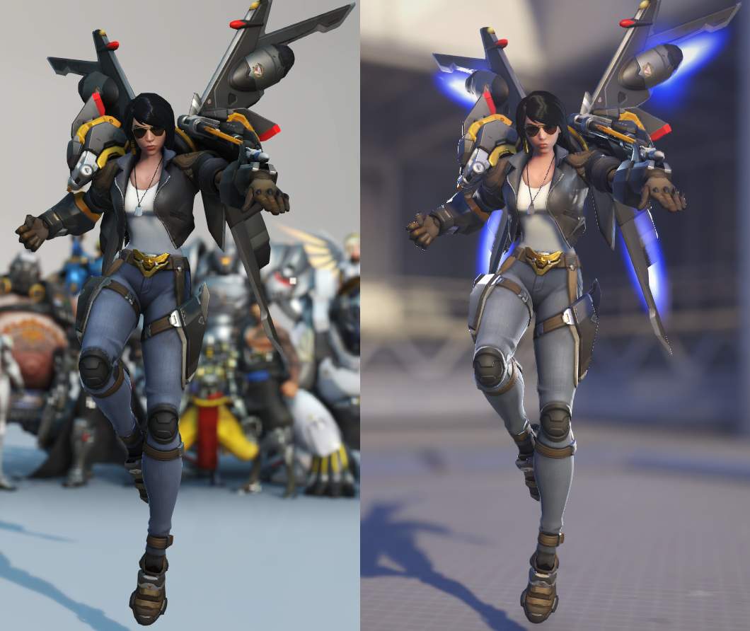 Versões dos personagens de overwatch versão feminina