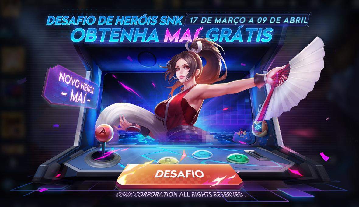 COMO JOGAR DE MAI SHIRANUI HOK, #meumain #honorofkingsbrasil #honorof