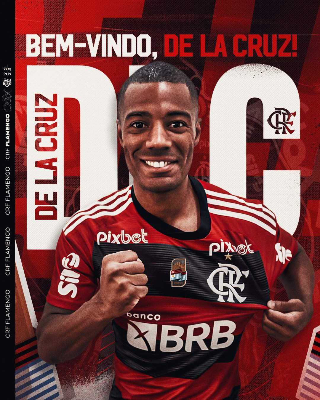 De La Cruz é o presente de Natal para a torcida do Flamengo