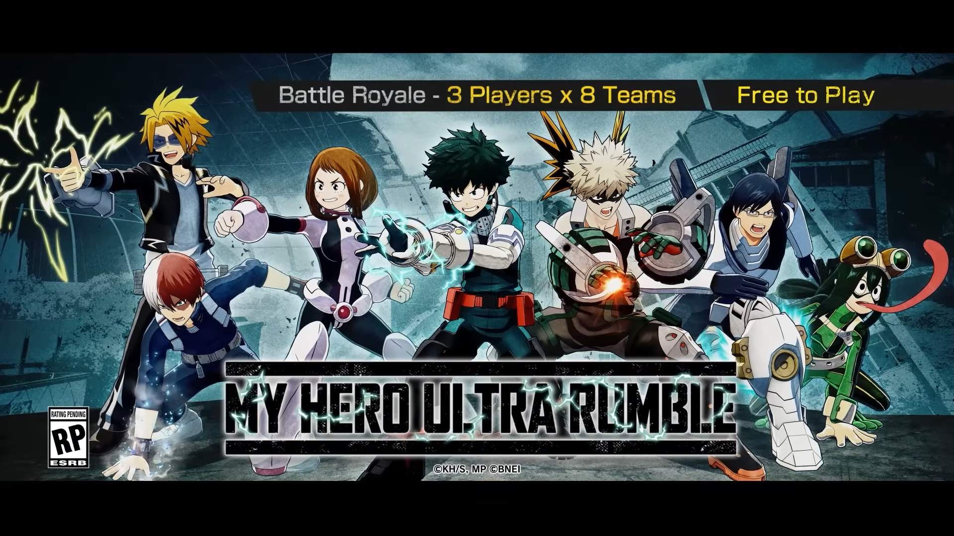 My Hero Academia  Jogo Battle Royale ganha data de lançamento