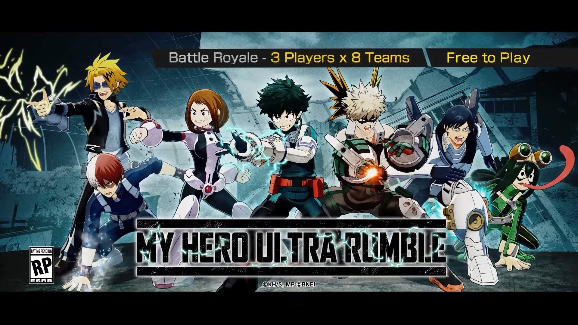 Free-To-Play Battle Royale, My Hero Academia: Ultra Rumble