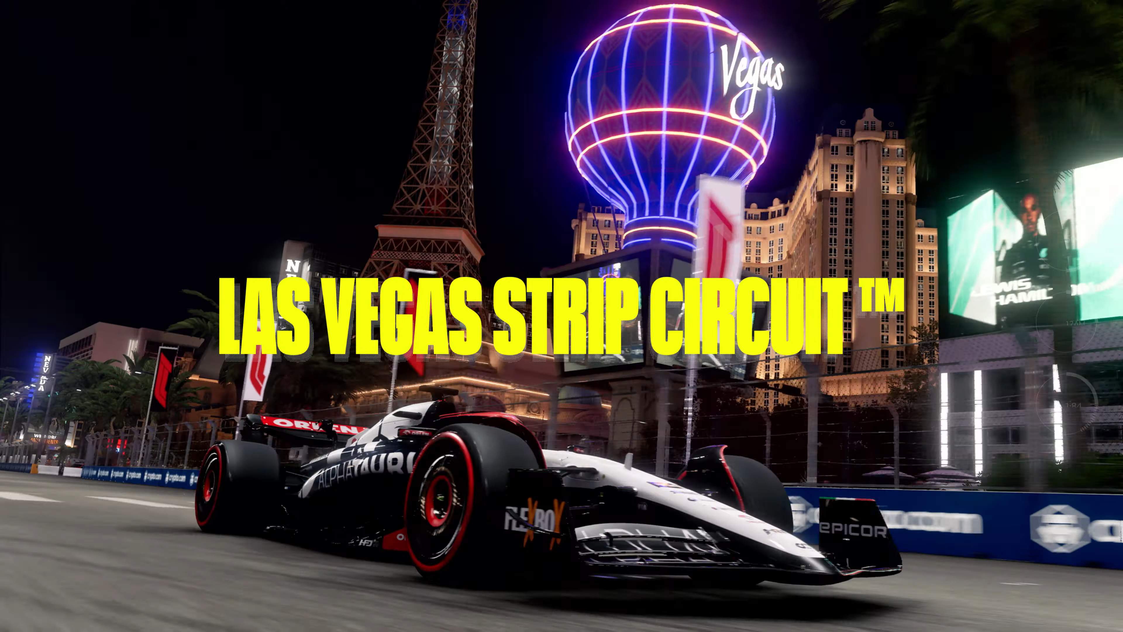 F1 23 ficará de graça na próxima semana, permitindo aos jogadores correr na  Las Vegas Strip