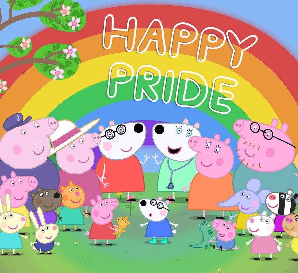 Desenho Peppa Pig celebra Mês do Orgulho LGBT e recebe críticas - Cidades -  R7 Folha Vitória