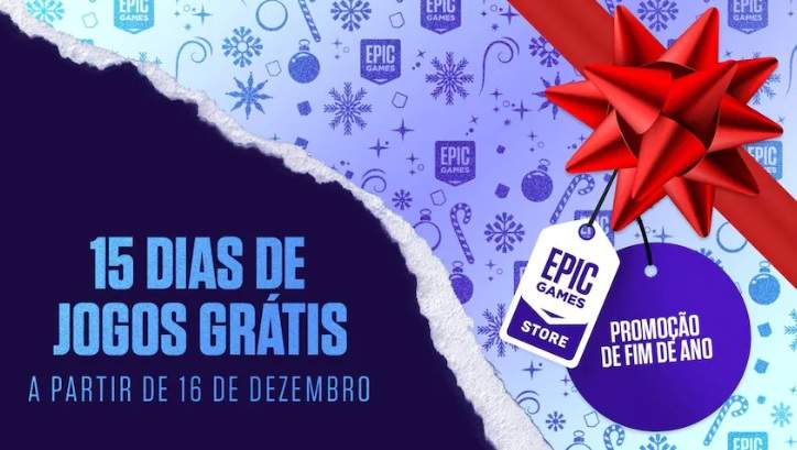 Epic Games deve oferecer 15 jogos grátis para comemorar o natal