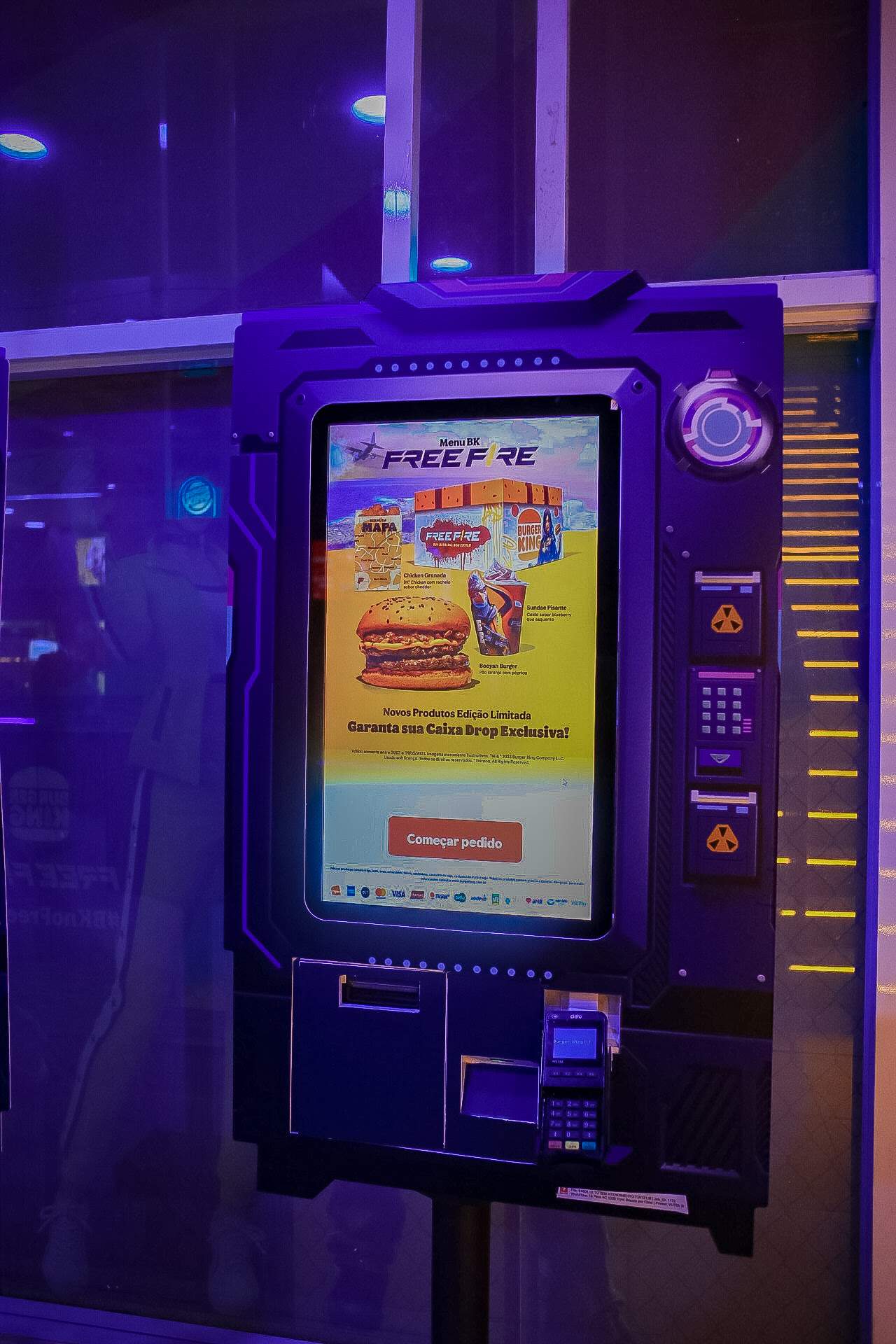 Burger King lança combo Free Fire - Drops de Jogos