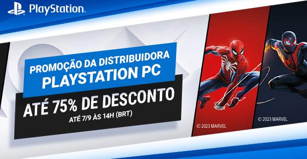 Promoção: jogos de PlayStation com até 75% de desconto no PC