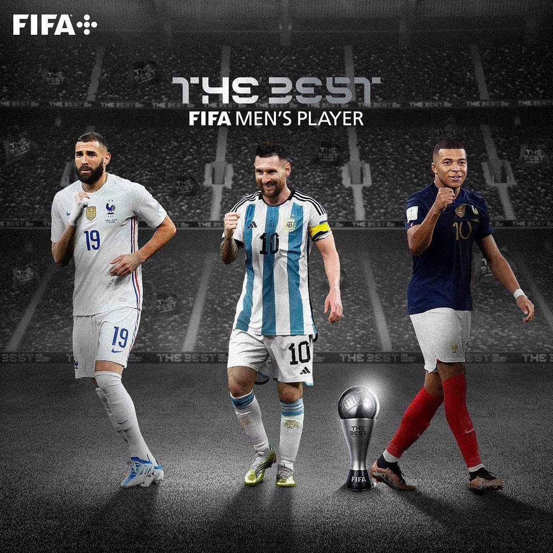Messi leva o prêmio The Best de melhor jogador do mundo de 2022 - Folha PE