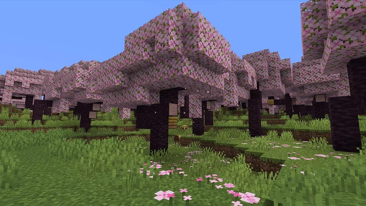 COMO FAZER uma CASA de CEREJEIRA no MINECRAFT 1.20