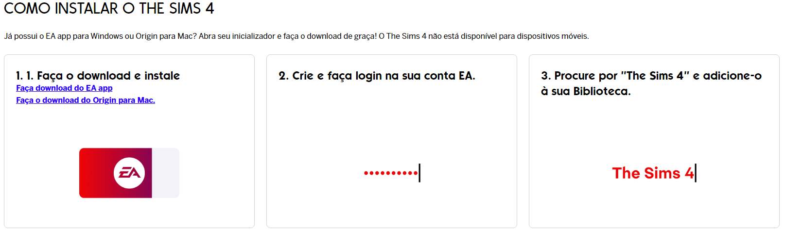 Como fazer download de The Sims 4 no Origin e instalar no PC