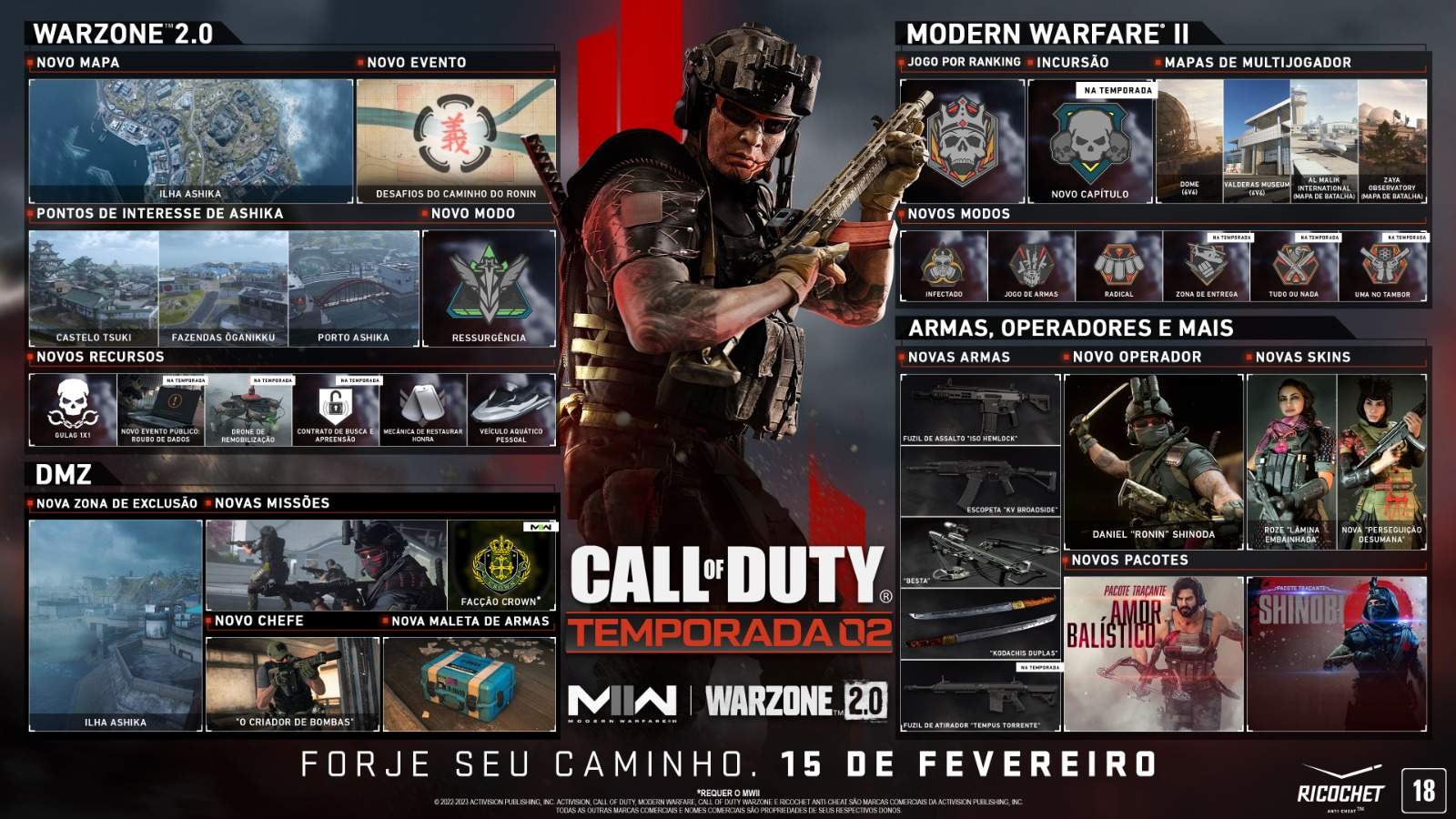 Operador brasileiro chega em Call of Duty: Vanguard e Warzone no sábado (2)